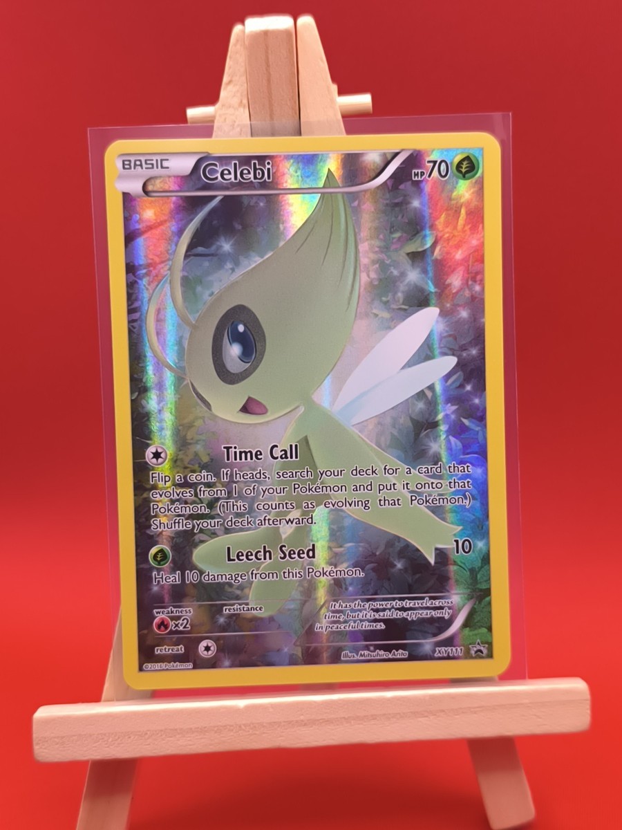 Celebi XY111 Generations Special Ultra Rare Full Art Holo