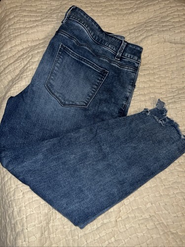 Jeans Maurices 16w vita alta skinny effetto invecchiato orlo grezzo - Foto 5 di 5