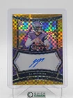 JJ McCARTHY 2024 PANINI SELECT GOLD PRIZM ROOKIE AUTO /10 VIKINGS Q5849