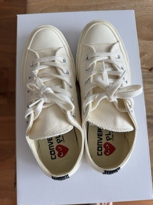 Converse Comme des Garçons Play Chuck 70 Low Top Sneakers White 