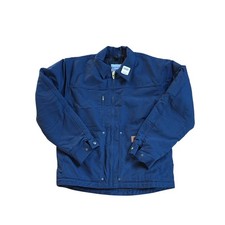 NWT Carhartt Mens Navy Blue Work Jacket - MEDIUM