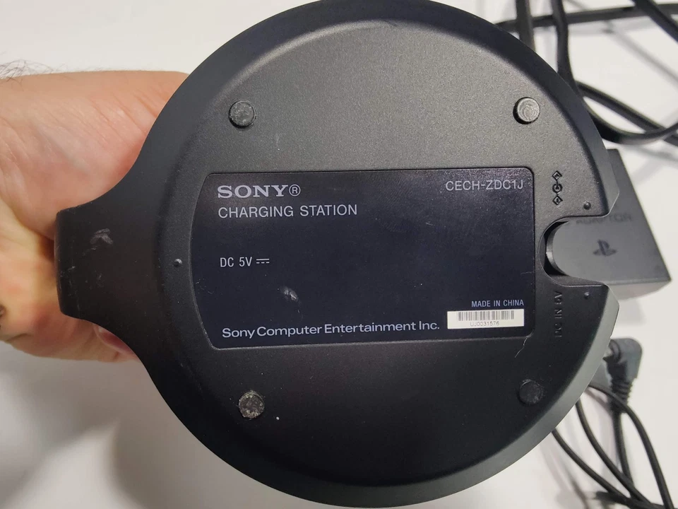 Controlador PS3 DualShock 3 Estación de Carga Oficial Base OEM SONY CECH-ZDC1J Foto 4 de 4