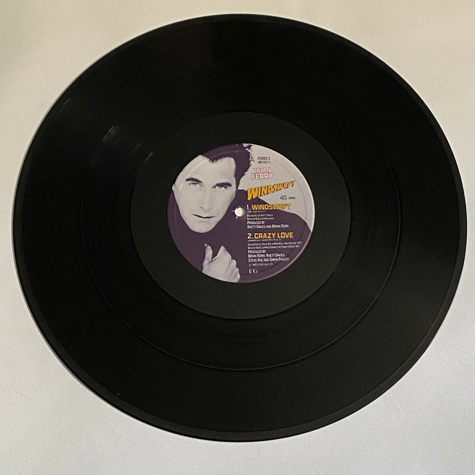 BRYAN FERRY - WINDSWEPT ORIG 1985 UK 4 TRACK 12" MAXI NM/NM - Image 3 of 4