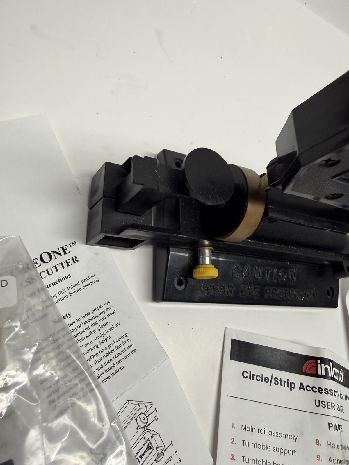 NEW Inland ScoreOne Glass Cutter Score Glass While Seated! Score One 1