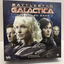 FFG Battlestar Pegasus Expansion Open Box Never Played-Sealed Card Decks LikeNew