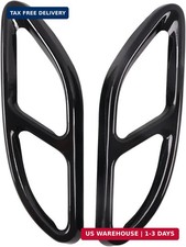 Exhaust Tail Muffler Tip Rear Bumper Cylinder Exhaust Pipe Decorate Cover for Me