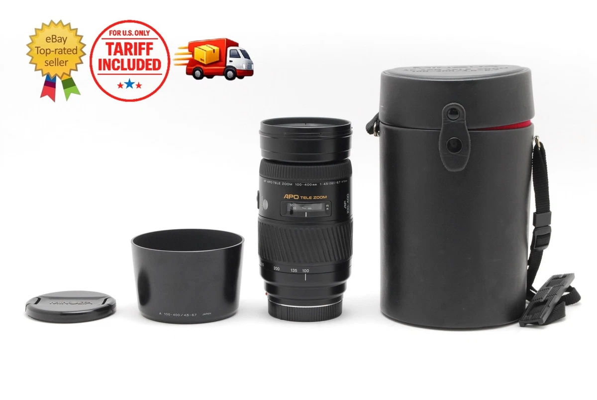 Preços baixos em Lentes de câmera Focal Minolta 100-400mm | eBay