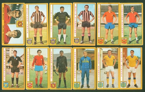 LOTTO 111 FIGURINE PANINI CALCIATORI 1969-70 TUTTE DIFFERENTI VELINE ORIGINALI - Foto 5 di 20