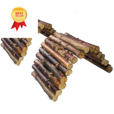 Hamiledyi Hamster Bridge Rat Ladder Wooden Toy for 8.0"L x 4.0"W, wood