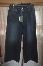 Halara Women s  Asymmetrical Blue Dark Wash W...