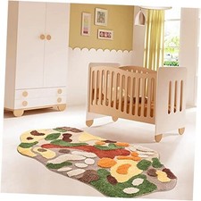  Moss Area Runner Rug for Laundry Room Soft Shag Bathroom Rugs Non Slip Cozy E