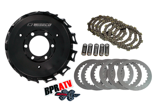 06 07 Polaris Outlaw 500 Wiseco Heavy Duty Forged Clutch Basket Fibers & Springs - Picture 12 of 24