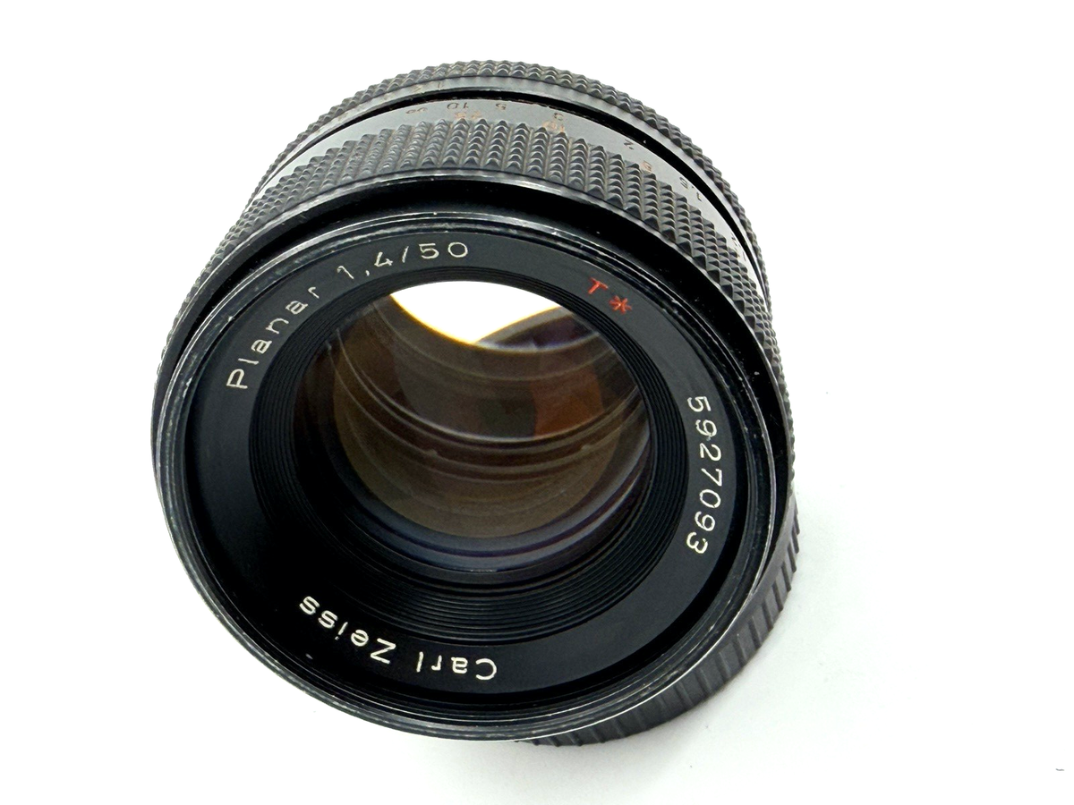 Excellent Contax Carl Zeiss Planar T* 50mm f1.4 C/Y Mount MF Lens