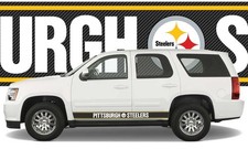 Pittsburgh Steelers truck decals