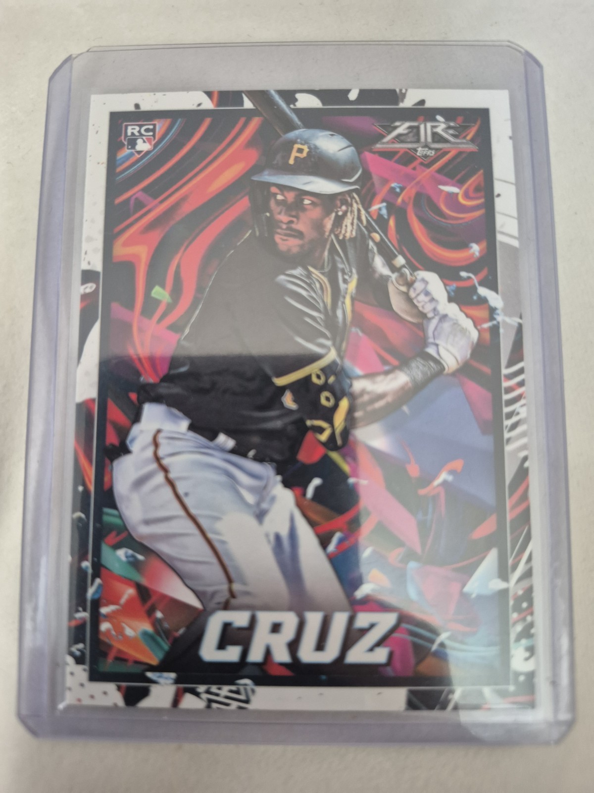 2022 Topps Fire Oneil Cruz RC #133 Pirates Rookie