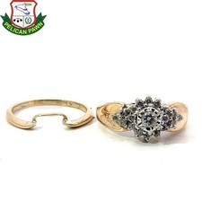 Women's Diamond Wedding Set .53 CTW 14K Yellow Gold PBR100631 