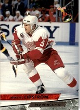 1993-94 Fleer Ultra Vintage Hockey Niklas Lidstrom Detroit Red Wings #220