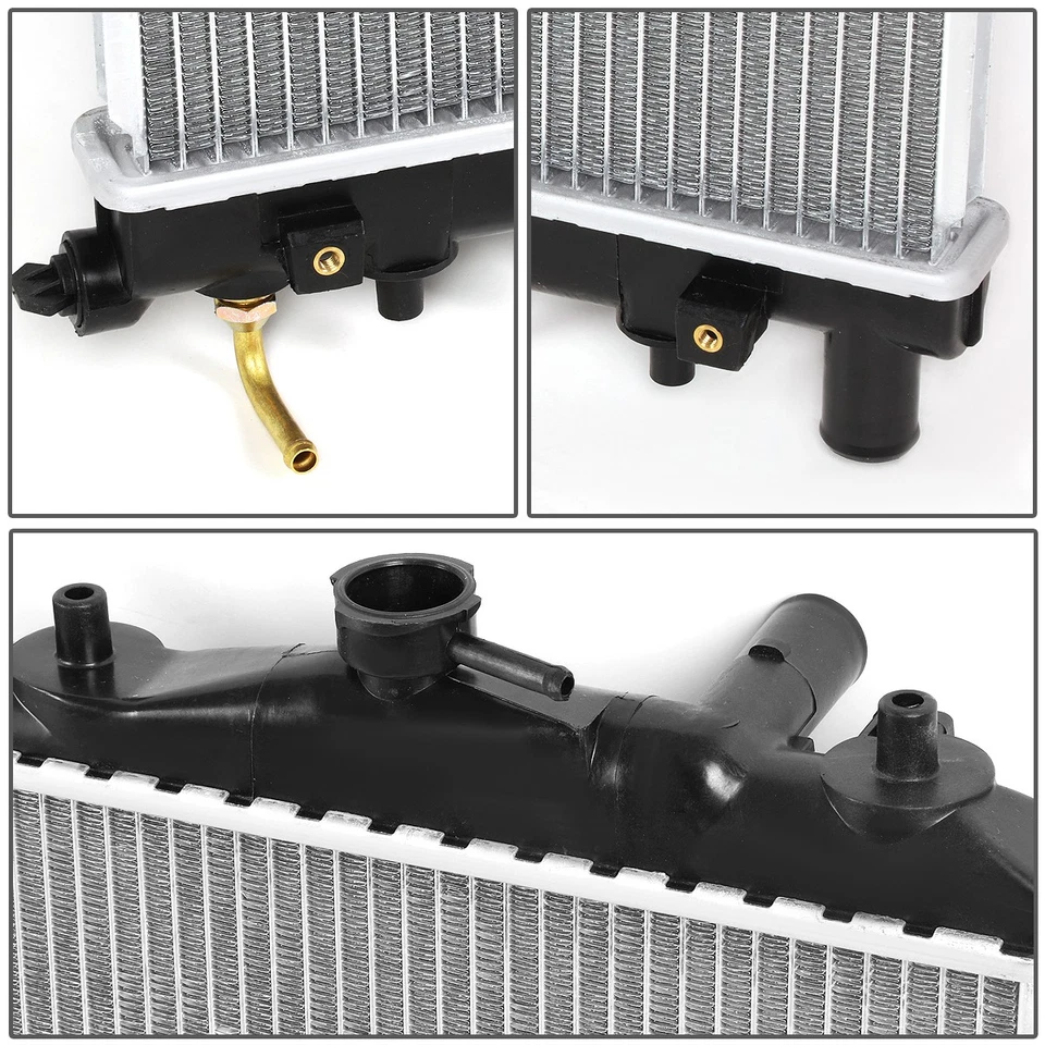 适用于 88-93 福特 FESTIVA AT/MT 工厂风格全铝核心收音机 DPI 263 — 第 4/4 张图片