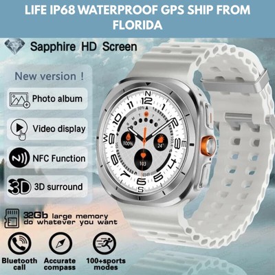 For Generic Galaxy Watch Ultra 47MM LTE Unlocked L705U AI Smartwatch USA SELLER