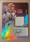 Joe Burrow XR Rookie Swatch Autographs RSA-JB /25 Cincinnati Bengals