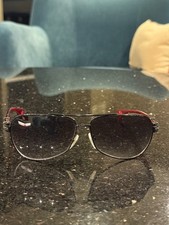 Chrome Hearts THE BEAST I Sunglasses MBK-BK/PM Complete Japan w/ Case Rare