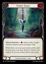 Flesh and Blood - Seeker Kunai (Red) - Compendium of Rathe - MINT/NMINT - FR