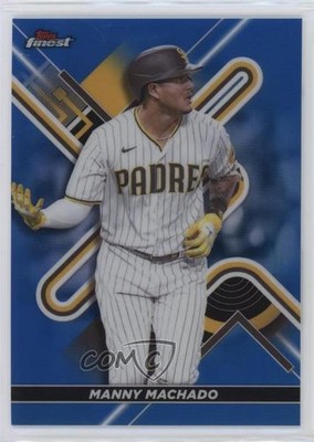 2022 Topps Finest Blue Refractor 93/150 Manny Machado #83 fo7