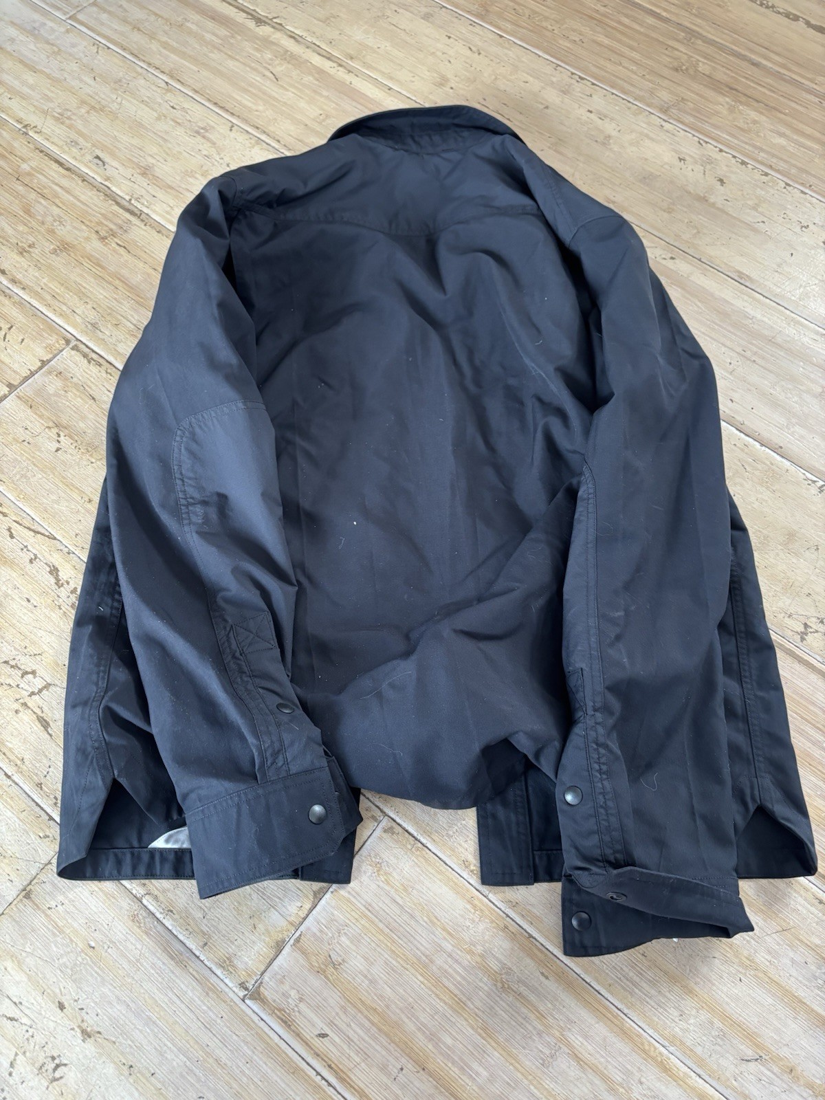 Simms Black Double Haul Button Down Long Sleeve F… - image 7