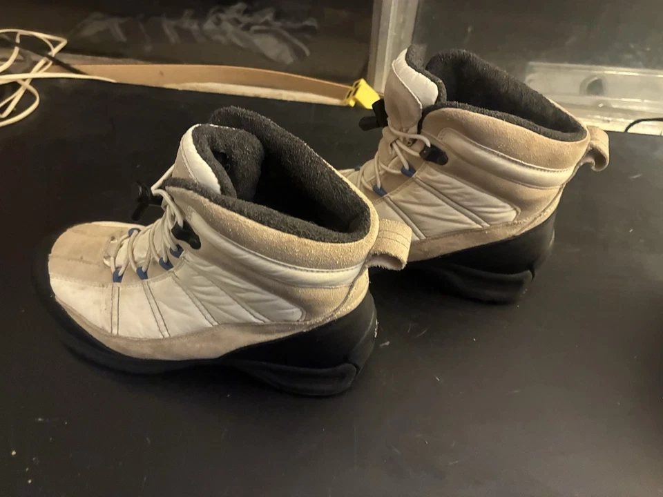 Lands End Mujer Marfil Botas de Nieve Talla 7 1/2 B Foto 4 de 4