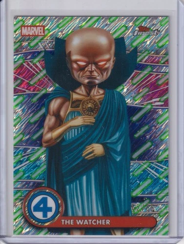 2026 Topps Finest Fantastic Four The Watcher Cosmic Ray #/65