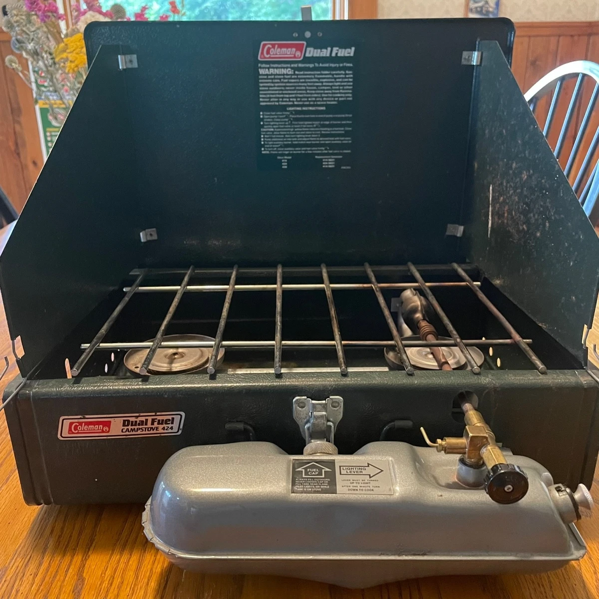 Coleman Dual Fuel Stove 424 for sale | eBay