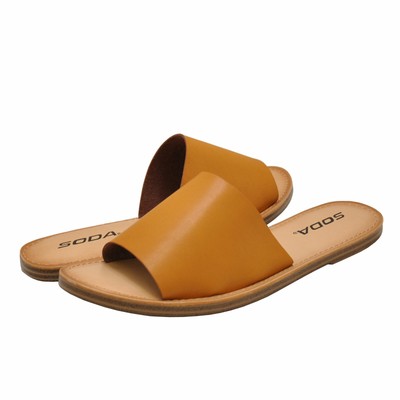 soda slip on sandals