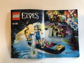 LEGO 41181 Elves Naida's Gondola Goblin Thief 100% Complete RETIRED, Very Good
