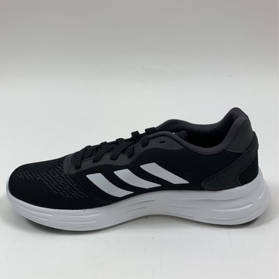 adidas men's cloudfoam black and white