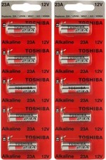 10 Toshiba A23 23A 23AE 21/23 GP23 23GA MN21 12 Volt 12v Batteries