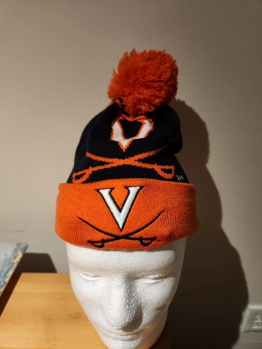 Rare Virginia Cavaliers Winter Hat Beanie New Era Cap On Field