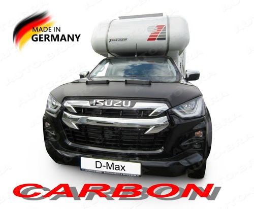 CARBON LOOK MOTORHAUBENBH passend für ISUZU D-MAX AB 2019 STONEGUARD SCHUTZ TUNING - Bild 1 von 7