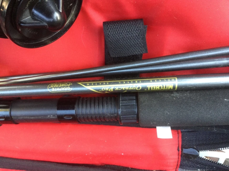 Mitchell Outback Pro 5 pc Travel Graphte Rod 304 Reel - Image 2 of 2