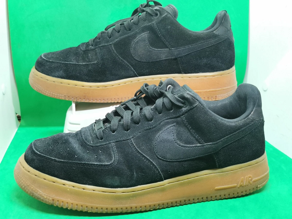 Nike Air Force 1 '07 LV8 Suede Black/Gum - AA1117-001