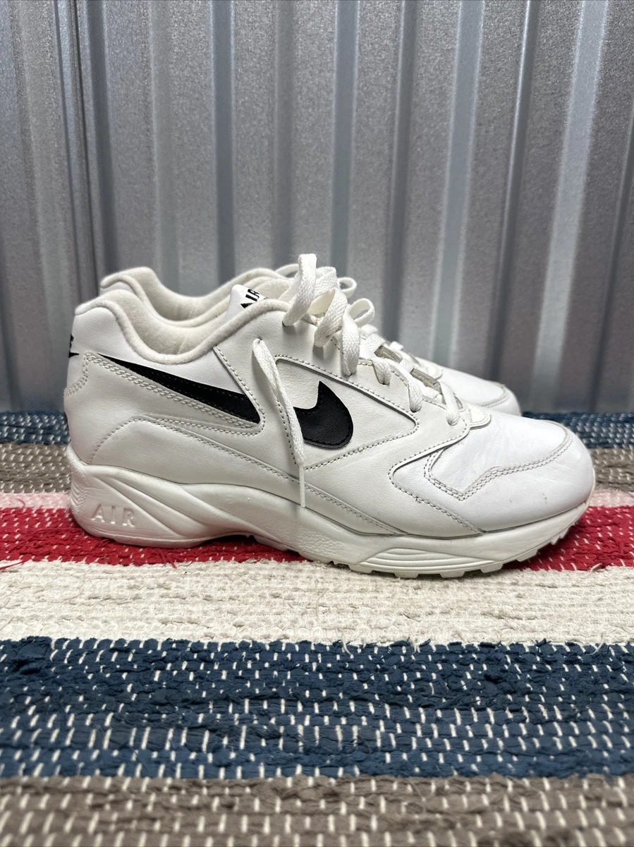 EUC Vintage Nike Air Icarus International White Black Size 9