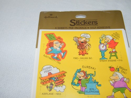New Vintage Hallmark Stickers . Barney . Koala . Dog . Bird . Animal.. of Choice - Picture 36 of 63