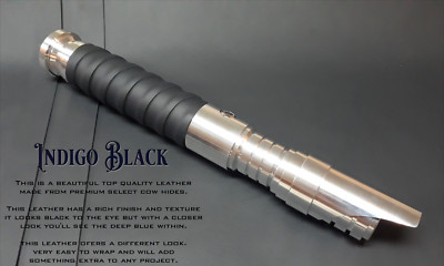 LEATHER WRAPS GENUINE COWHIDE 4FT. LIGHT SABER , AXE, KNIFE STAR WARS, SADDLE