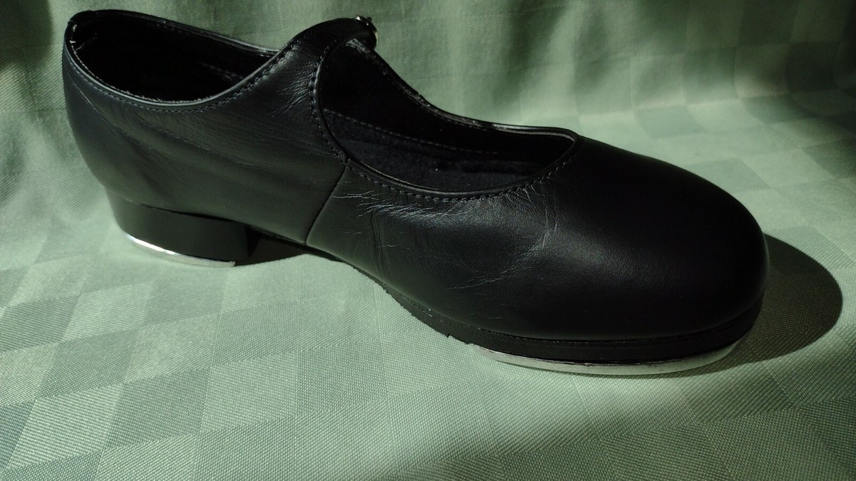 Leo Women Ms. Giordano Tap Dance Shoe Black Buckle # 4.5 M 