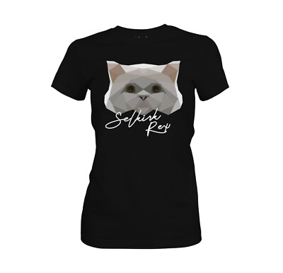 SELKIRK REX DAMEN T-SHIRT POLYGON Katze by SIVIWONDER