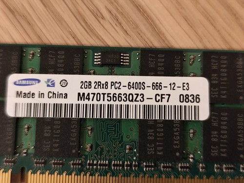 2GB Original Dell Inspiron & sonstige Notebook Laptop Arbeitsspeicher Ram 6400S - Bild 4 von 6