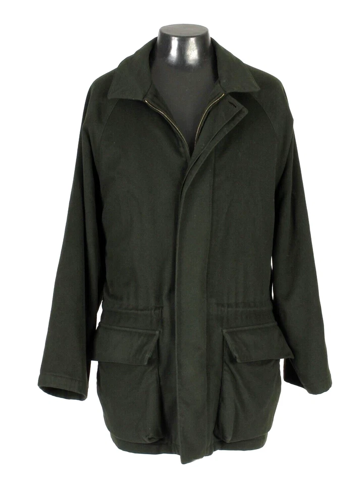 Chaqueta Loro Piana Cashmere Storm System - Verde - 2XL - $4250 Minorista Foto 3 de 4