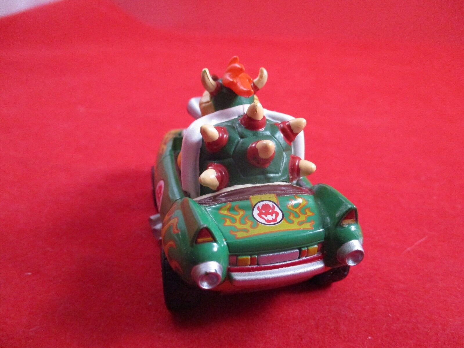 Mario Kart Pull Back Speed Racers Bowser Hot Rod Race Car from Japan