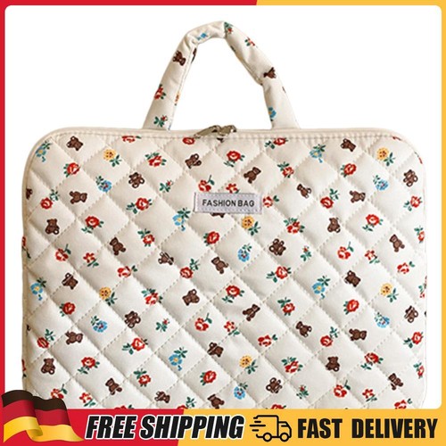 Laptoptasche, flauschig gepolstert, Laptop-Hülle, passend für 13- bis 15-Zoll-No