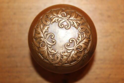 Victorian Antique Cast Bronze Corbin Loraine Doorknob G-11811 C:1905 T-54 - 第 1/7 張圖片