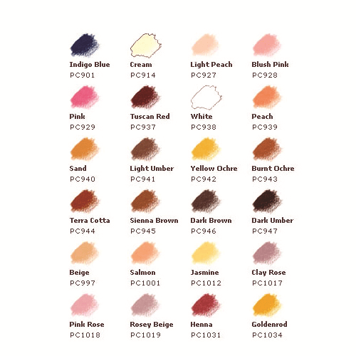 Prismacolor Premier Coloured Pencils - Portrait Set, Soft Core - 24 Colours - Picture 2 of 9